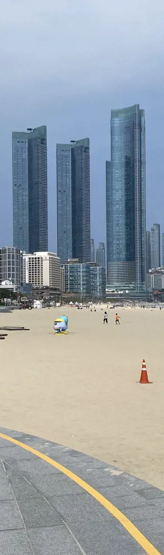 Angekommen in der beeindruckenden Hafenstadt Busan